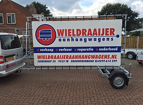 Wieldraaijer aanhangwagens